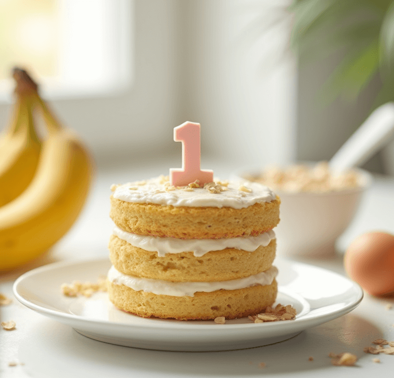 Healthy Smash Cake: How To Make With 3 Ingredients