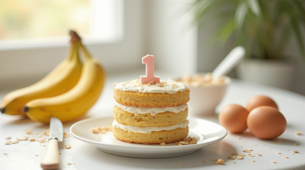Healthy Smash Cake: How To Make With 3 Ingredients