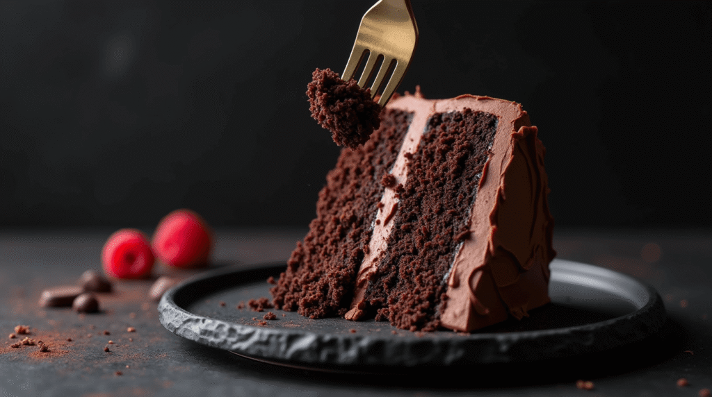 Devil's Food Cake: 4 Steps to a Fudgy, Dark Crumb
