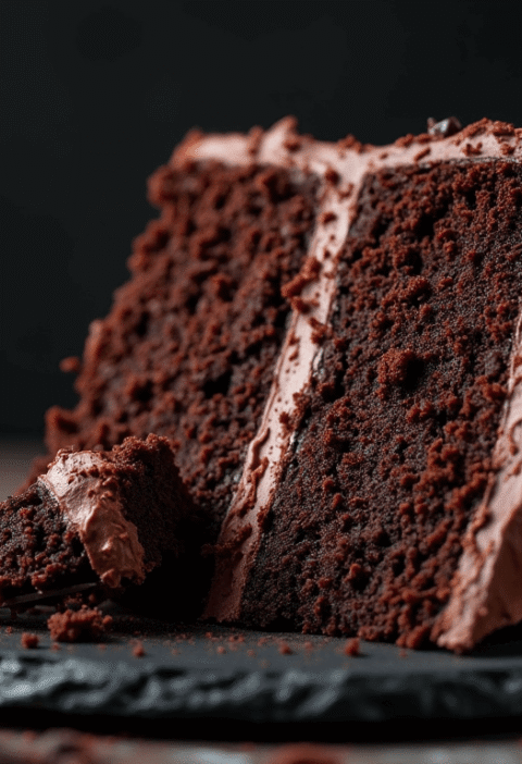 Devil's Food Cake: 4 Steps to a Fudgy, Dark Crumb