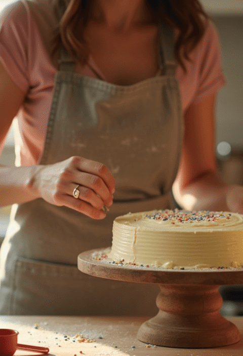 Single Mom Baking Own Birthday Cake: 5 Easy Steps to Celebrate You