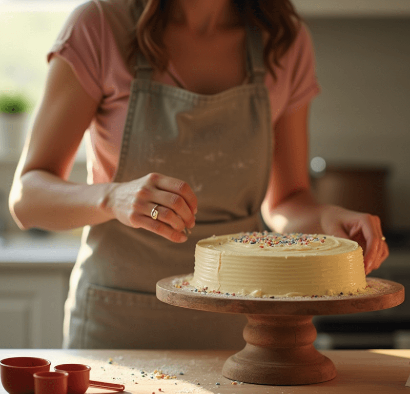 Single Mom Baking Own Birthday Cake: 5 Easy Steps to Celebrate You