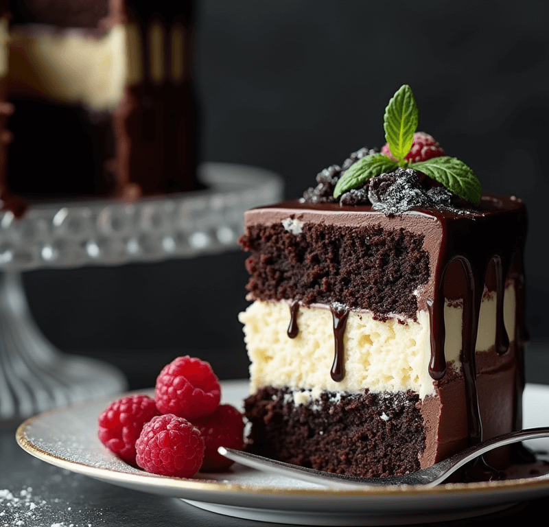 Tuxedo Cake: How to Make It in 6 Easy Steps