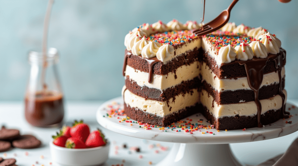Ice Cream Cake Recipe: 5 Easy Layers in 30 Minutes