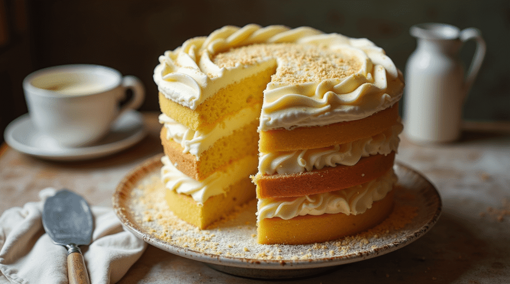 Yellow Cake: How to Make It Fluffy in 4 Easy Steps