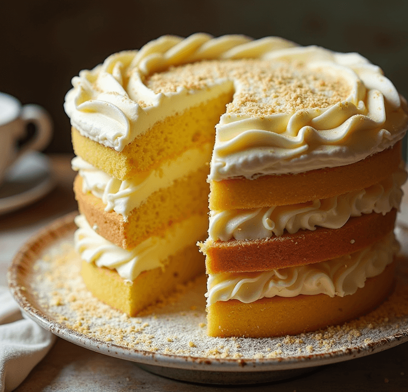 Yellow Cake: How to Make It Fluffy in 4 Easy Steps