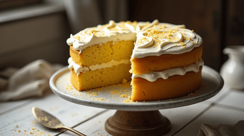 Yellow Cake: How to Make It Fluffy in 4 Easy Steps