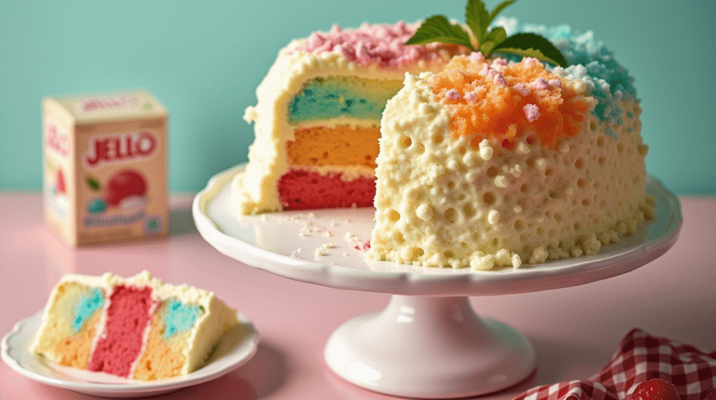 Jello Cake: 3-Ingredient Recipe for Busy Bakers