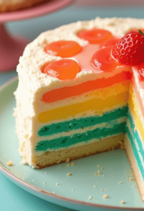 Jello Cake: 3-Ingredient Recipe for Busy Bakers