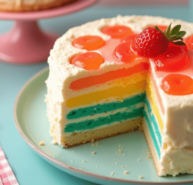 Jello Cake: 3-Ingredient Recipe for Busy Bakers