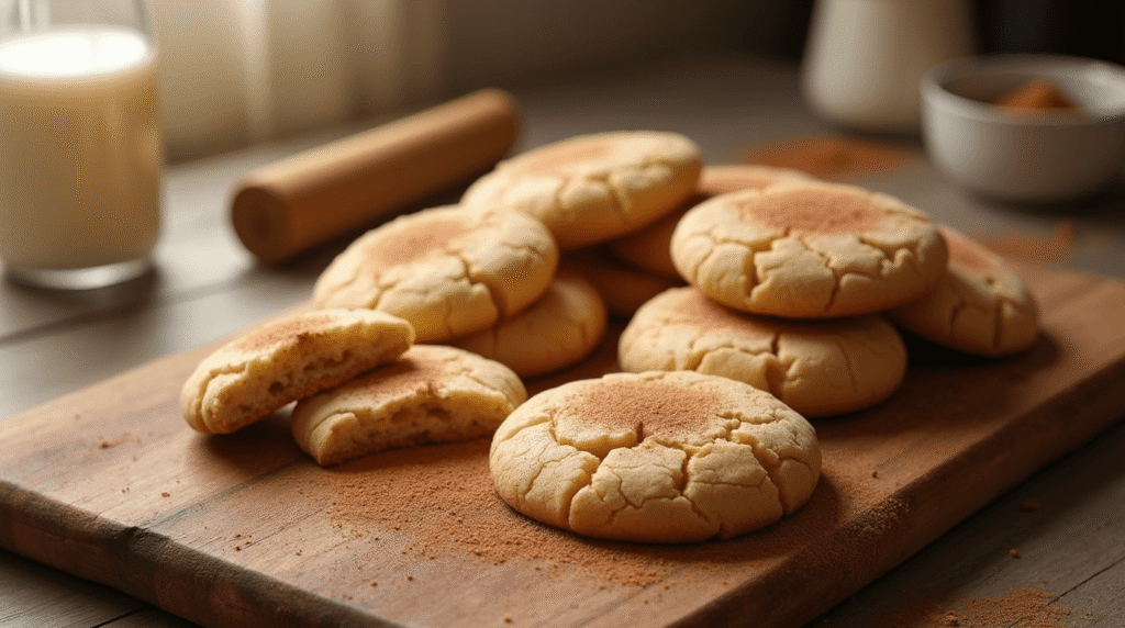 Snickerdoodle Cookies: 3-Ingredient Glaze Recipe