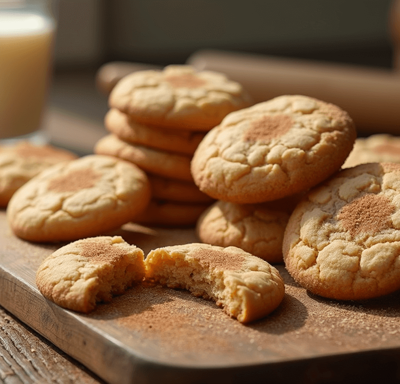 Snickerdoodle Cookies: 3-Ingredient Glaze Recipe