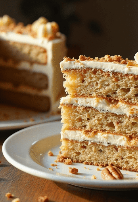 Hummingbird cake recipe: 3-layer pineapple banana cake