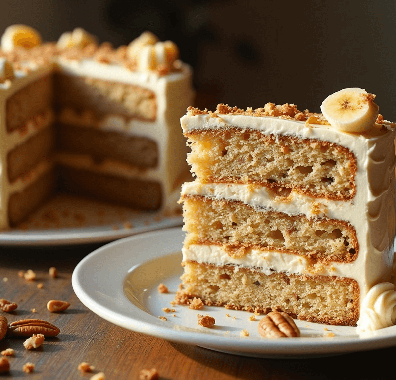 Hummingbird cake recipe: 3-layer pineapple banana cake