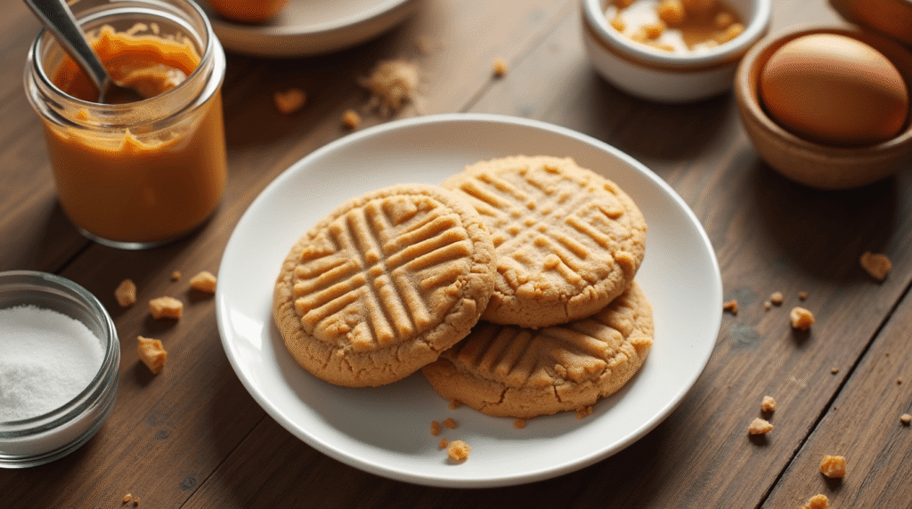 Peanut Butter Cookies: 3-Ingredient Recipe for Easy Baking
