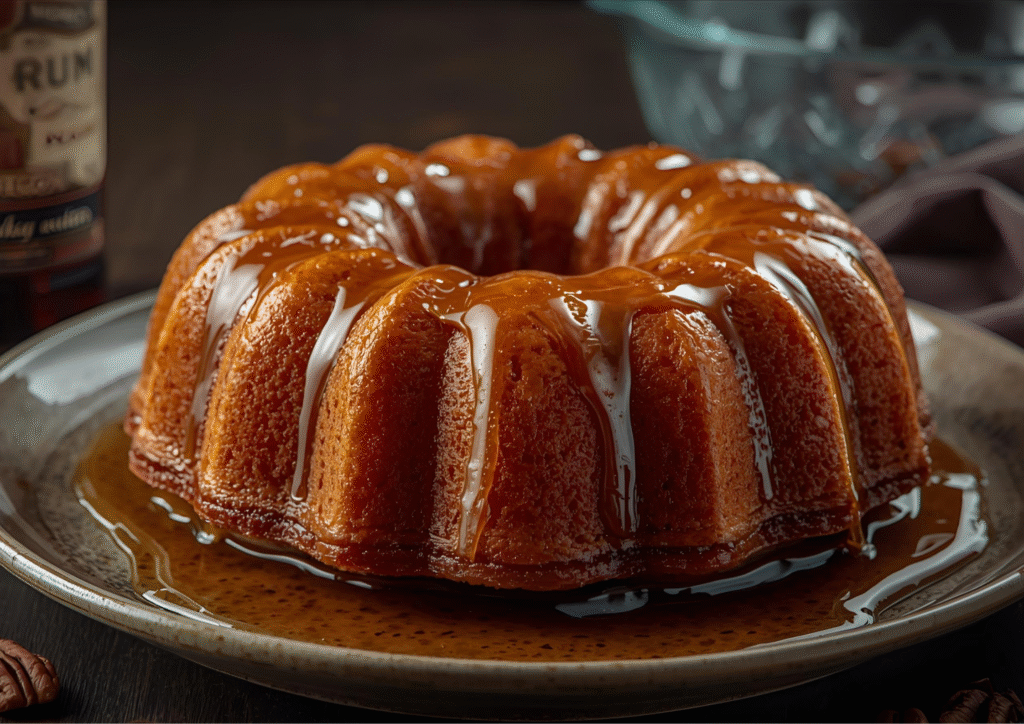 Rum Soaked Cake: How to Make in 4 Easy Steps