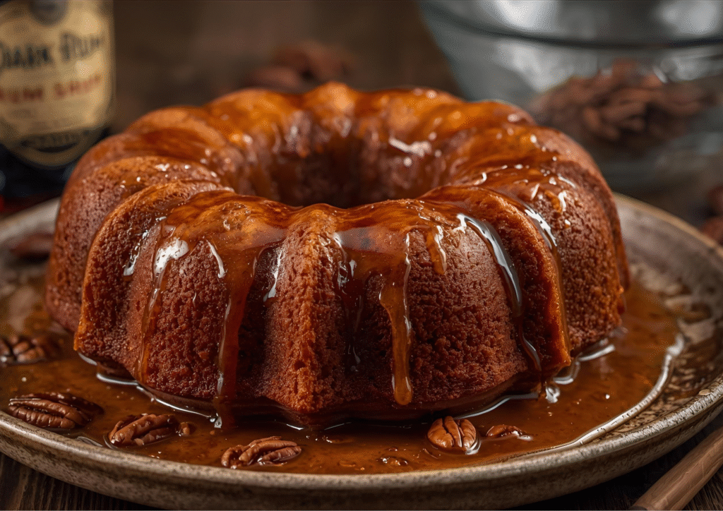Rum Soaked Cake: How to Make in 4 Easy Steps