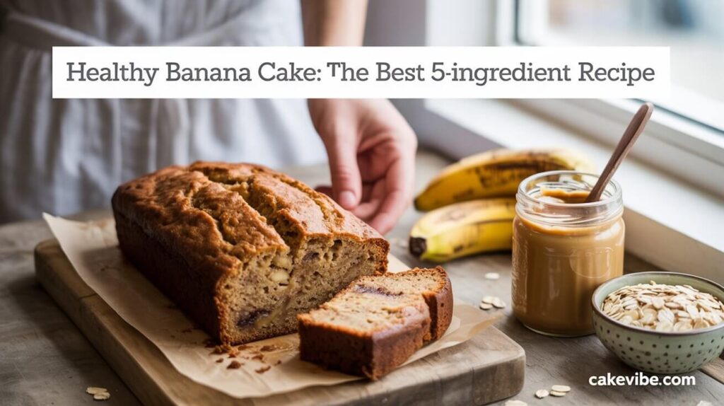 Healthy Banana Cake: The Best 5-Ingredient Recipe