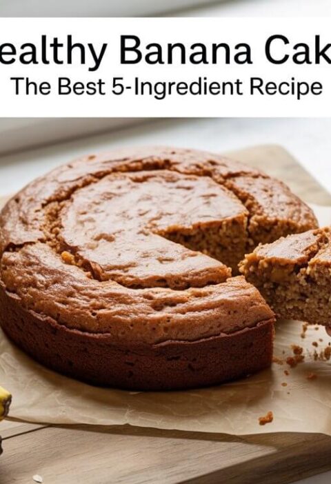 Healthy Banana Cake: The Best 5-Ingredient Recipe
