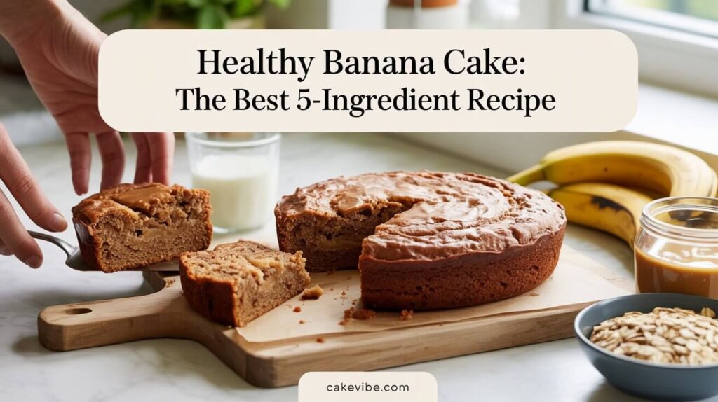 Healthy Banana Cake: The Best 5-Ingredient RecipeHealthy Banana Cake: The Best 5-Ingredient Recipe