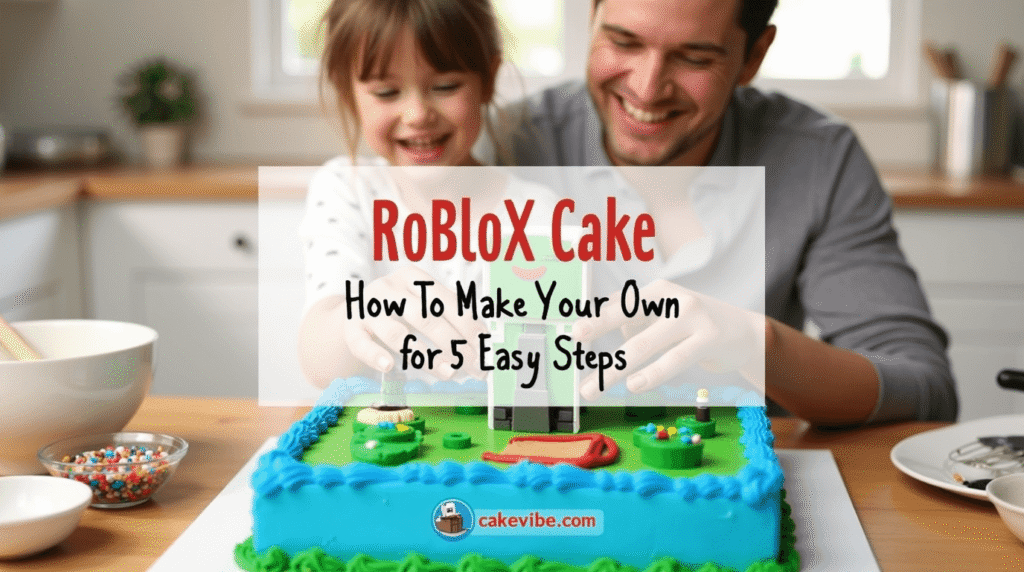 Roblox Cake: How To Make Your Own In 5 Easy Steps