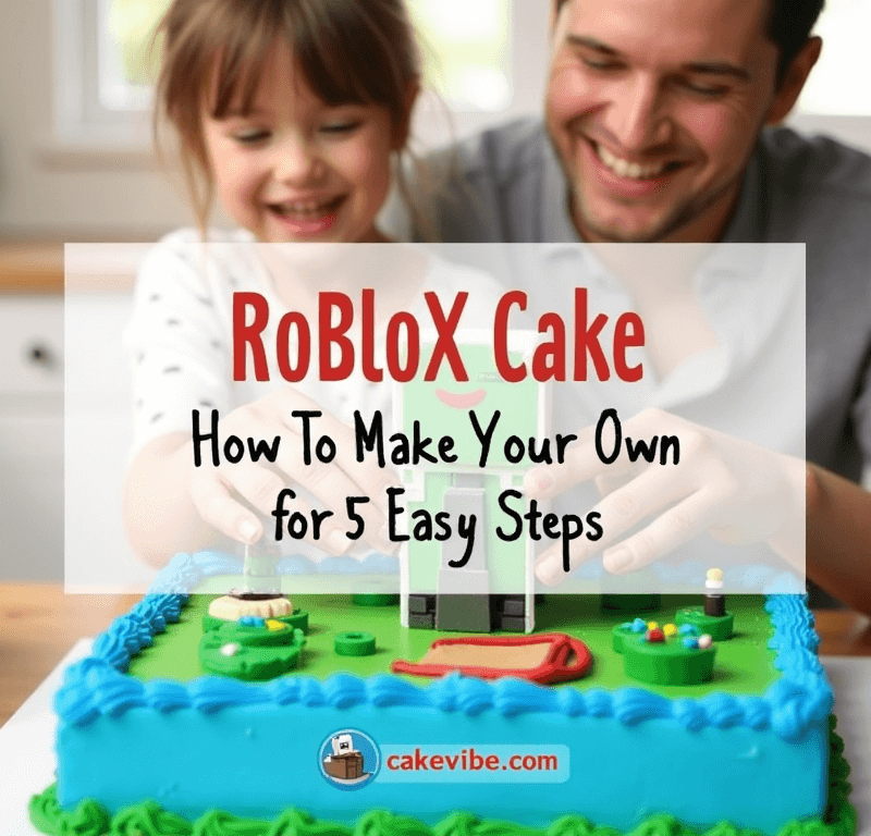 Roblox Cake: How To Make Your Own In 5 Easy Steps