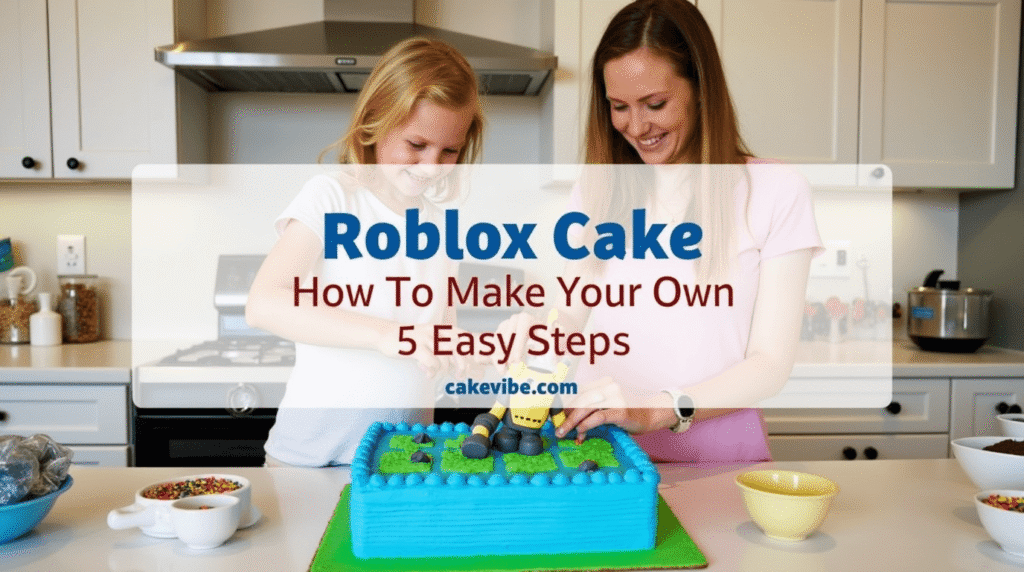 Roblox Cake: How To Make Your Own In 5 Easy Steps