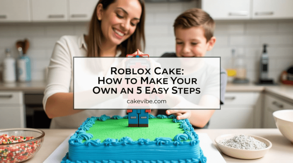 Roblox Cake: How To Make Your Own In 5 Easy Steps
