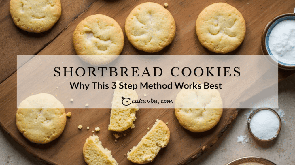 Shortbread Cookies: Why This 3-Step Method Works Best