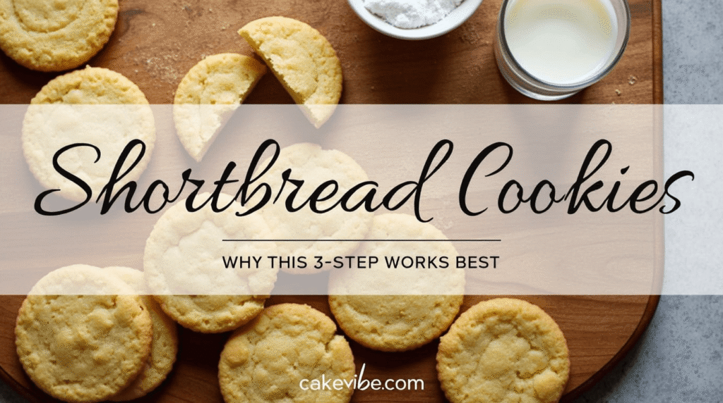 Shortbread Cookies: Why This 3-Step Method Works Best