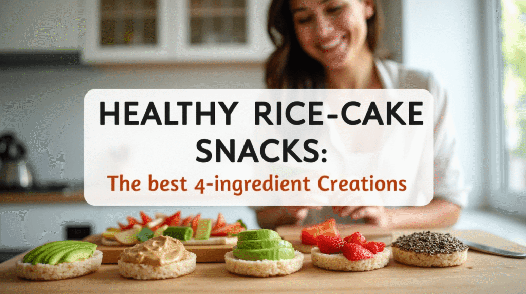 Healthy Rice Cake Snacks: The Best 4-Ingredient Creations