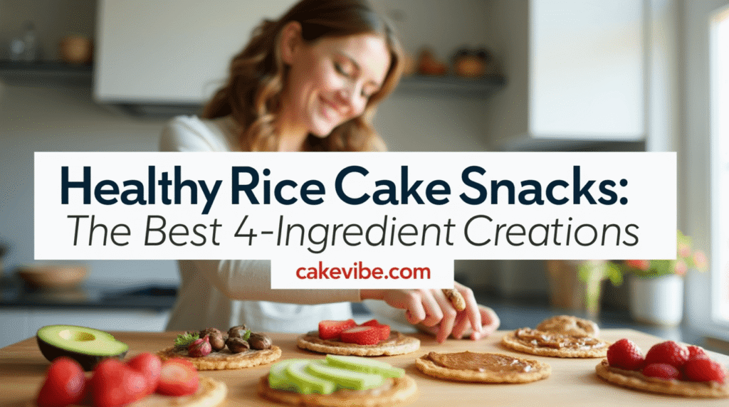 Healthy Rice Cake Snacks: The Best 4-Ingredient Creations