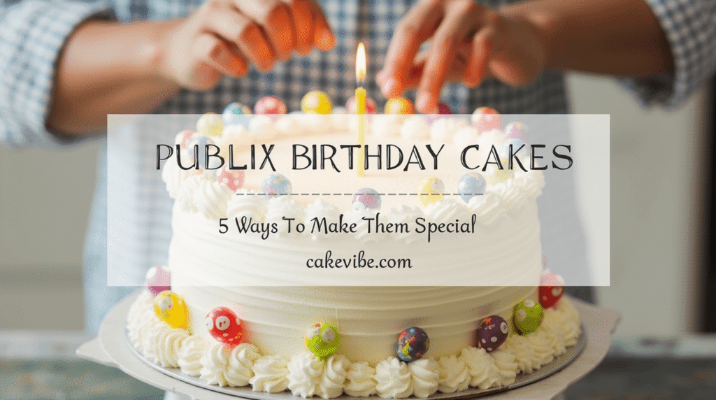 Publix Birthday Cakes: 5 Ways To Make Them Special