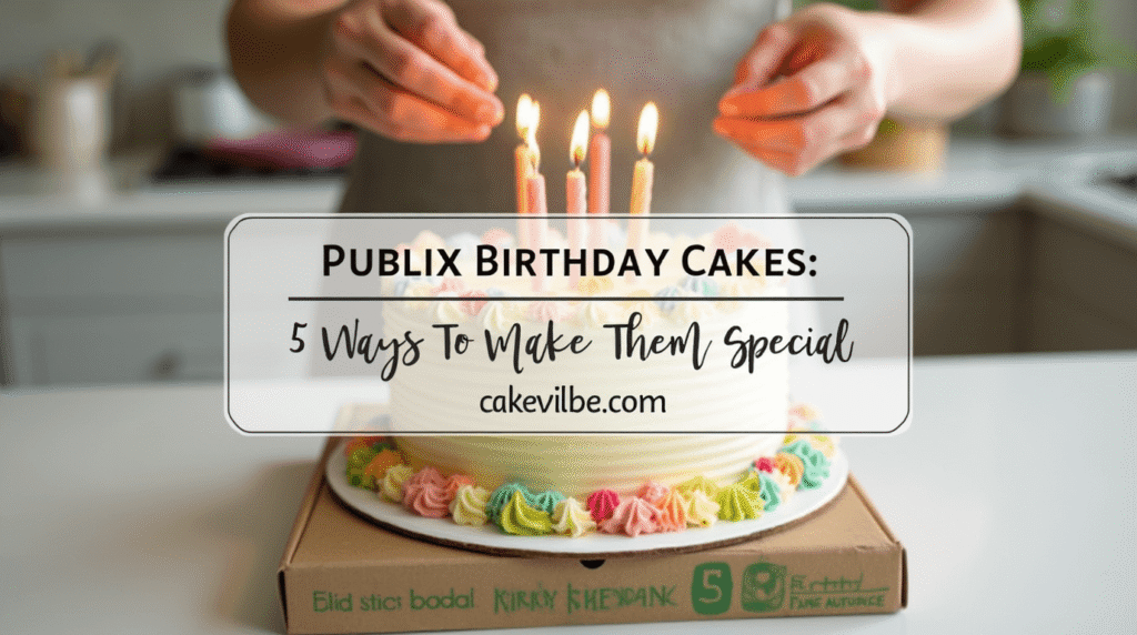 Publix Birthday Cakes: 5 Ways To Make Them Special