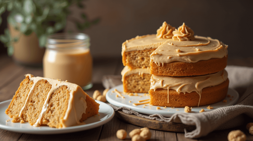 How to Make a Peanut Butter Cake in 5 Steps