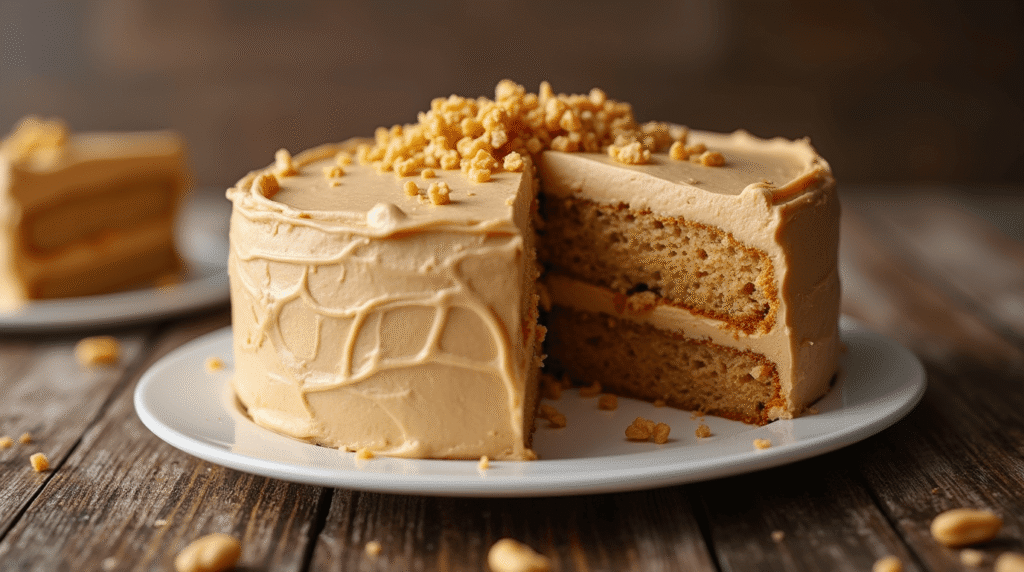 How to Make a Peanut Butter Cake in 5 Steps