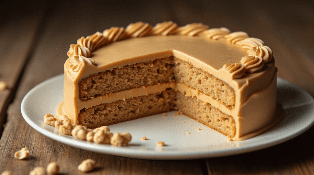How to Make a Peanut Butter Cake in 5 Steps
