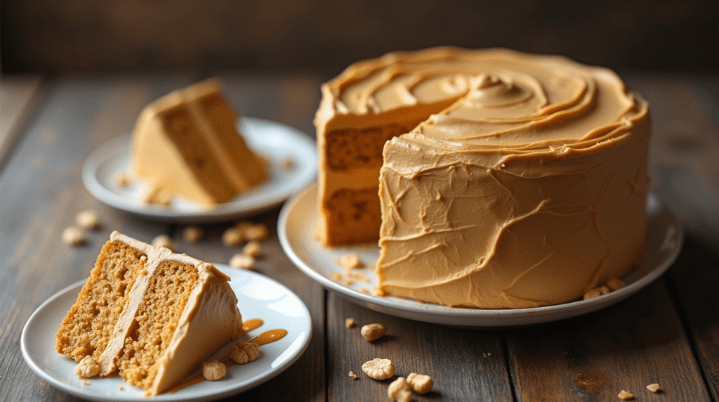 How to Make a Peanut Butter Cake in 5 Steps