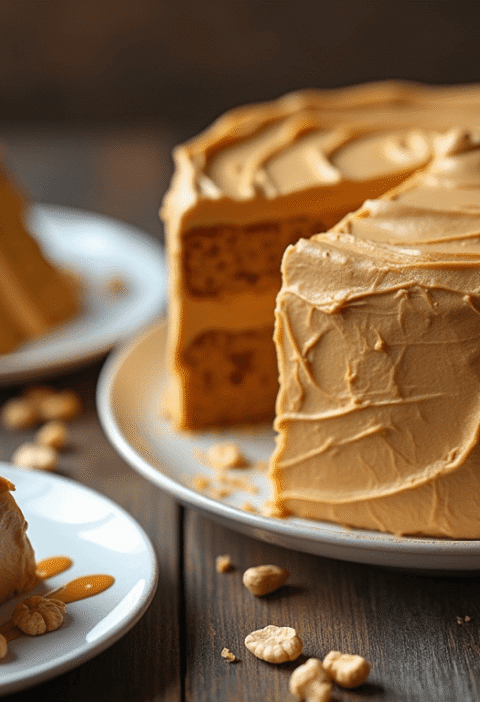 How to Make a Peanut Butter Cake in 5 Steps