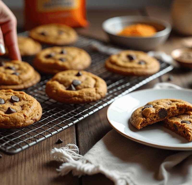 Pumpkin Chocolate Chip Cookies: A Simple 6-Step Guide