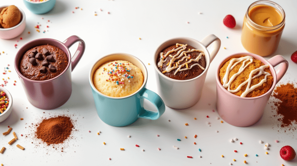 Mug for Cake: 5 Easy Recipes for Any Craving