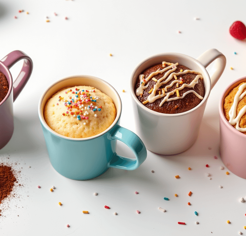 Mug for Cake: 5 Easy Recipes for Any Craving