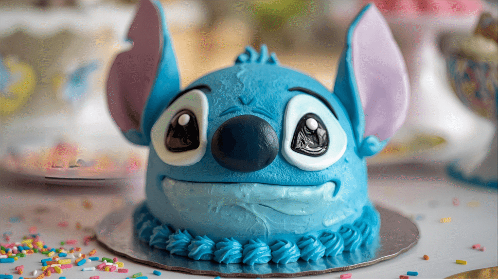 Stitch Cake: A Simple 6-Step Decorating Tutorial