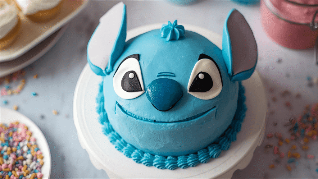 Stitch Cake: A Simple 6-Step Decorating Tutorial