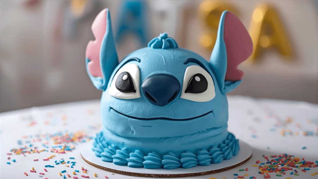 Stitch Cake: A Simple 6-Step Decorating Tutorial