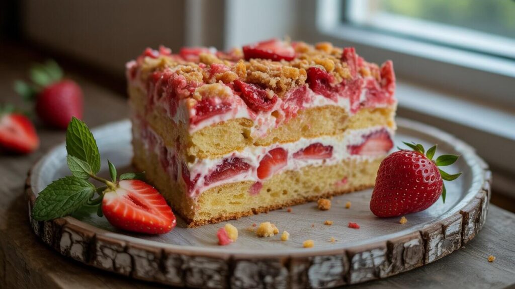 Strawberry Crunch Cake: How To Make It Perfect