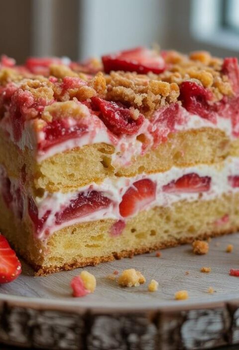 Strawberry Crunch Cake: How To Make It Perfect