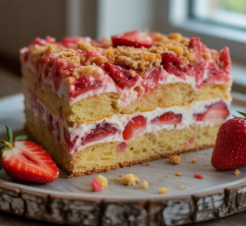 Strawberry Crunch Cake: How To Make It Perfect