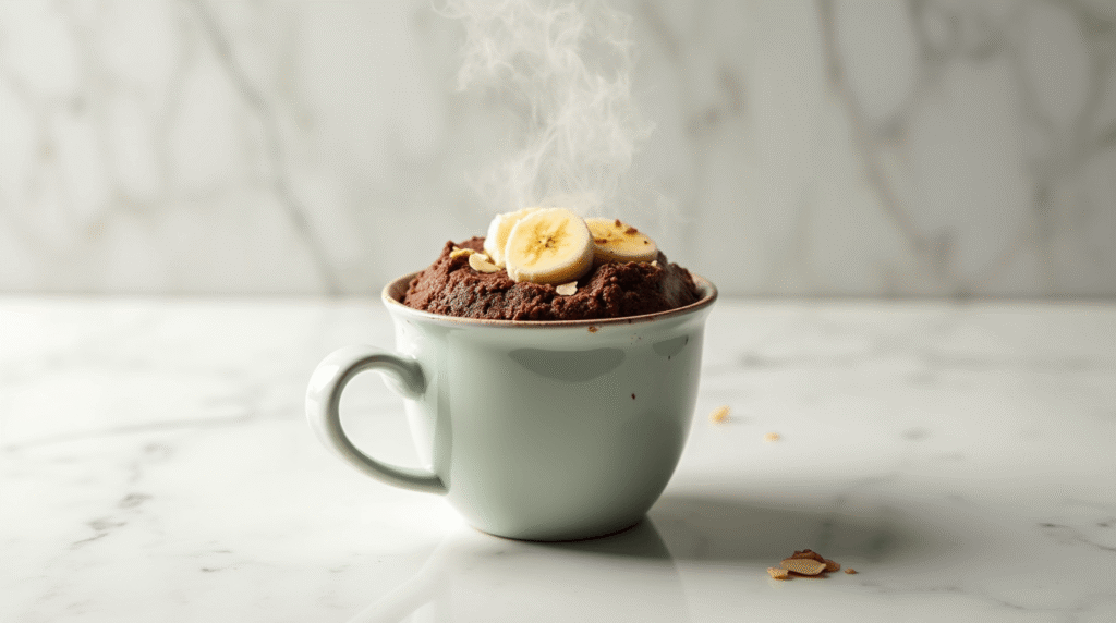 Healthy Chocolate Mug Cake in 5 Easy Steps
