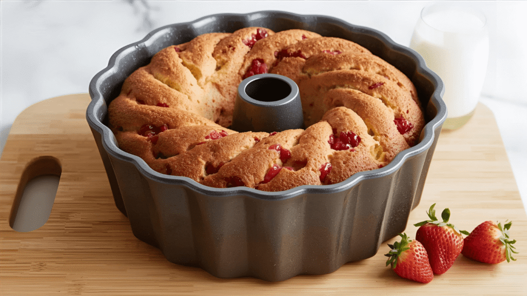 Strawberry Crunch Cake: How To Make It In 4 Steps
